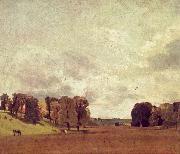 John Constable Blick auf Epsom oil on canvas